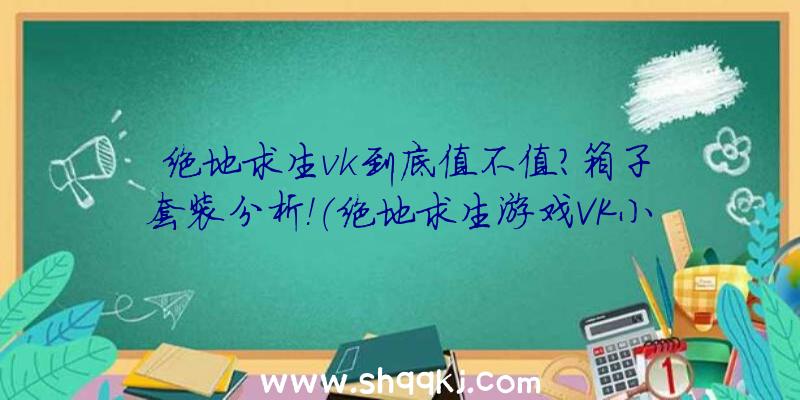 绝地求生vk到底值不值？箱子套装分析！（绝地求生游戏VK小箱子及套服）